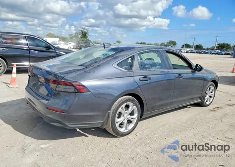 2025 Honda Accord Lx from USA, damaged, VIN 1HGCY1F24SA071625